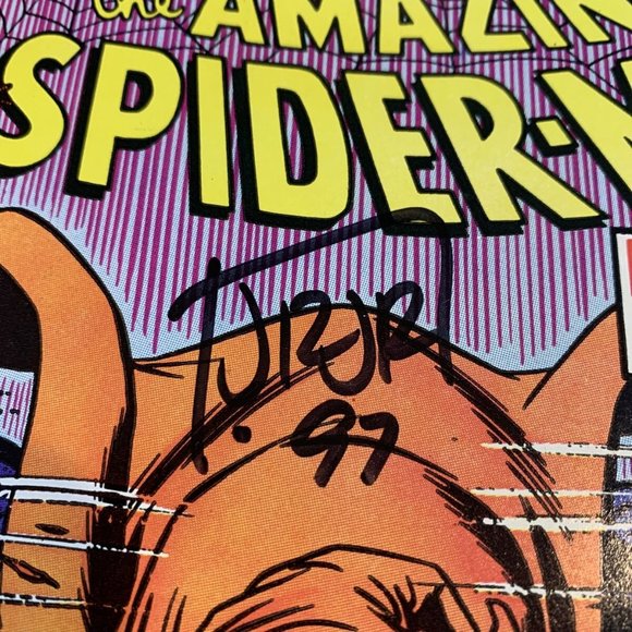 1983 Amazing Spider-man #238 1st Hobgoblin! Comic John Romita Jr. Auto W Tattooz - Picture 5 of 5